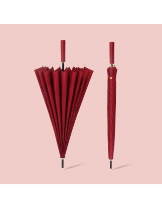 24-Rib Long-Handle Oversized Rain Umbrella 24-Rib Long-Handle Oversized Rain Umbrella
