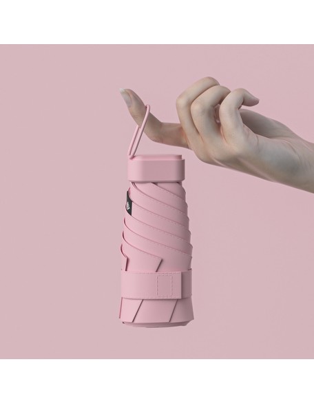 Sun-Protective Portable Six-Fold Umbrella