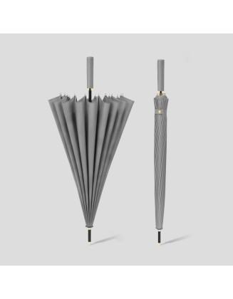 24-Rib Long-Handle Oversized Rain Umbrella 24-Rib Long-Handle Oversized Rain Umbrella