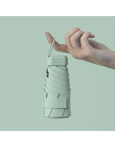 Sun-Protective Portable Six-Fold Umbrella