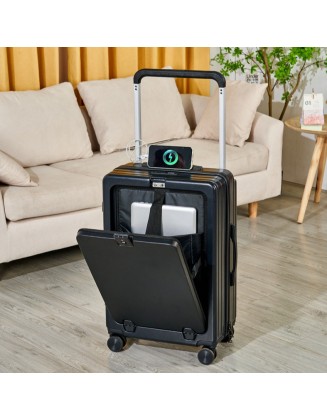 Lightweight Trolley Luggage with Combination Lock Lightweight Trolley Luggage with Combination Lock